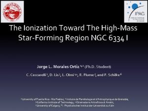 The Ionization Toward The HighMass StarForming Region NGC