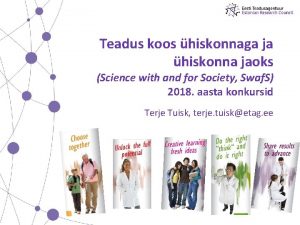 Teadus koos hiskonnaga ja hiskonna jaoks Science with