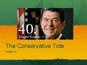 The Conservative Tide Chapter 33 I A conservative