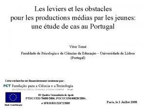 Les leviers et les obstacles pour les productions