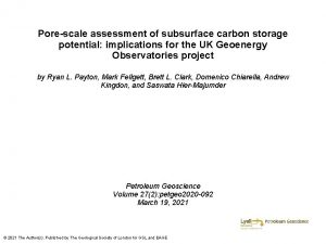 Porescale assessment of subsurface carbon storage potential implications