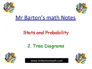 Mr Bartons math Notes Stats and Probability 2
