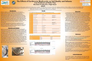 The Effects of Earthworm Biodiversity on Soil Quality