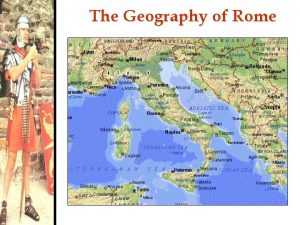 The Geography of Rome Italy in 750 BCE