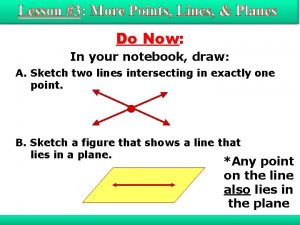 1 1 Understanding Points Lines and Planes Do