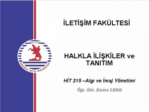 LETM FAKLTES HALKLA LKLER ve TANITIM HT 215
