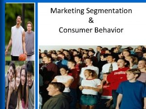 Marketing Segmentation Consumer Behavior Ninth Edition Schiffman Kanuk