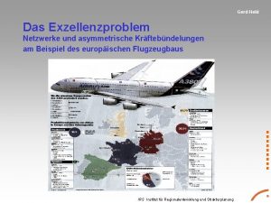 Gerd Held Das Exzellenzproblem Netzwerke und asymmetrische Krftebndelungen