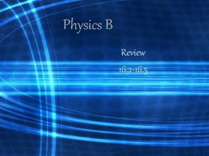 Physics B Review 16 2 16 5 Equipotential