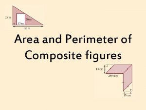 Area and Perimeter of Composite figures After completing