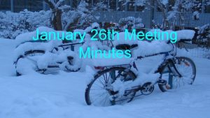 January 26 th Meeting Minutes Agenda January 26