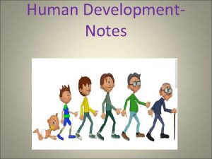 Human Development Notes Human Development begins with 2