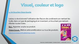 Visuel couleur et logo 2 Un bouchon StopGoutte