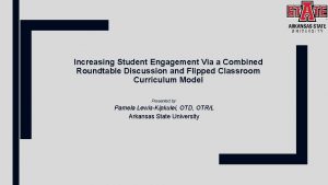 Increasing Student Engagement Via a Combined Roundtable Discussion