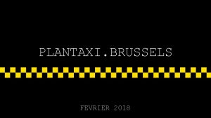 PLANTAXI BRUSSELS FEVRIER 2018 LES ACTEURS FUTUR SECTEUR