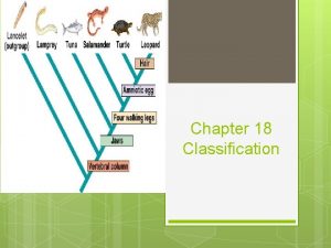 Chapter 18 Classification 18 1 Finding Order in