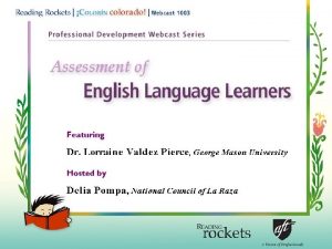Characteristics of English Language Learners ELLs Language Similarities