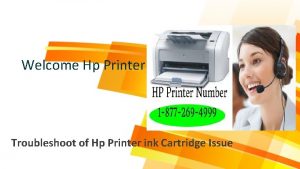 Welcome Hp Printer Troubleshoot of Hp Printer ink