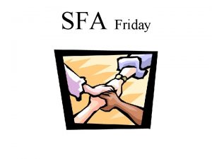 SFA Friday Vocabulary Can you pronounce it Do