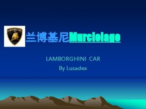 Murcielago LAMBORGHINI CAR By Lusadex Murcielago Photo 00