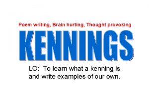 Poem writing Brain hurting Thought provoking LO To