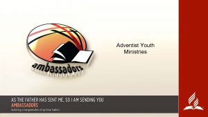 Adventist Youth Ministries Module 5 Lifestyle Vocation Tracy