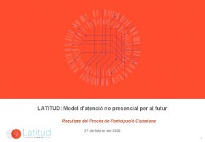 Sistema dinformaci incidncies AMB LATITUD Model datenci no