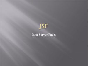 JSF Java Server Faces Kelompok 26 Brian adhi