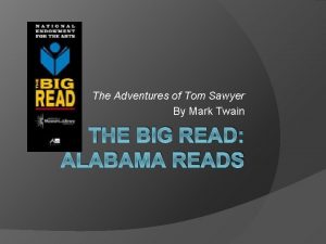 The Adventures of Tom Sawyer By Mark Twain