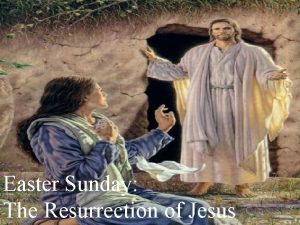 Easter Sunday The Resurrection of Jesus What is