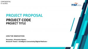 CONFIDENTIAL IC xx2021 PROJECT PROPOSAL PROJECT CODE PROJECT