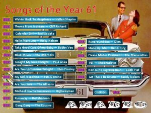 Songs of the Year 61 Wakin Back To