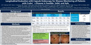 Longitudinal Evaluation with Capsule Endoscopy for Disease Monitoring