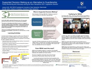 Supported Decision Making as an Alternative to Guardianship