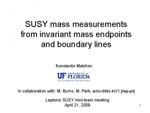 SUSY mass measurements from invariant mass endpoints and