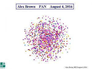 Alex Brown PAN August 4 2016 Alex Brown