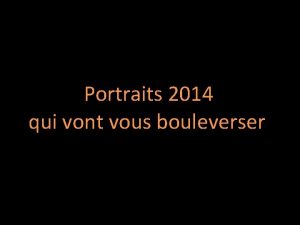 Portraits 2014 qui vont vous bouleverser Les larmes