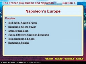 The French Revolution and Napoleons Europe Preview Main