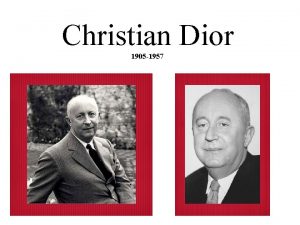 Christian 1905 1957 Dior 1905 1957 accessories Dresses