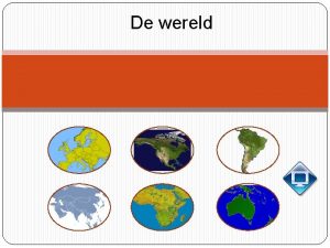 De wereld De wereld Europa algemeen geschiedenis steden