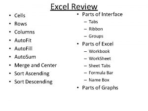 Excel Review Cells Rows Columns Auto Fit Auto