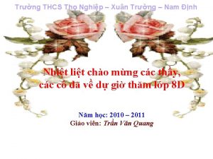 Trng THCS Th Nghip Xun Trng Nam nh