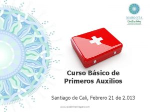 Curso Bsico de Primeros Auxilios Santiago de Cali