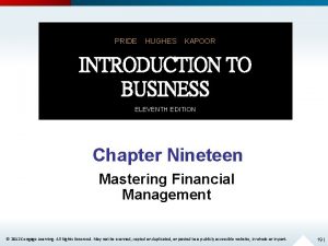 PRIDE HUGHES KAPOOR INTRODUCTION TO BUSINESS ELEVENTH EDITION