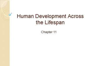 Human Development Across the Lifespan Chapter 11 Reasoning