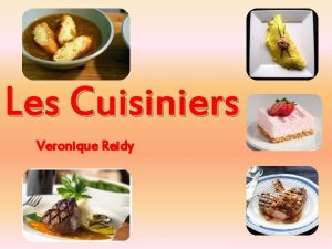 Les Cuisiniers Veronique Reidy Les Cuisiniers Formation Peuvent