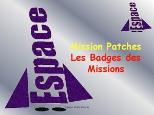 Mission Patches Les Badges des Missions 02122011 Espace