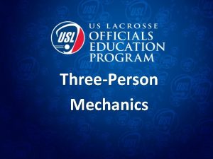 ThreePerson Mechanics Mission of our Mechanics put officials