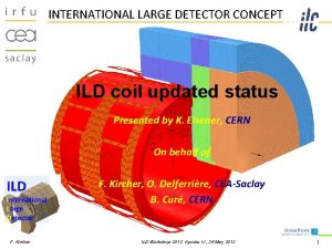 INTERNATIONAL LARGE DETECTOR CONCEPT ILD coil updated status