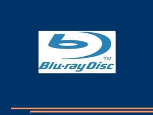 BluRay Disc Almacenamiento y recuperacin de la Informacin